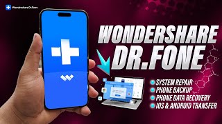 Wondershare DrFone System Repair  Phone Backup  Phone Data Recovery  iOS amp Android Transfer [upl. by Leroy498]