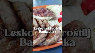 Vrhunski leskovački roštilj  food hrana restoran [upl. by Bettina]