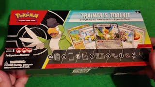 Opening the Trainers Toolkit  Pokemon Trading Card Game [upl. by Idolla]