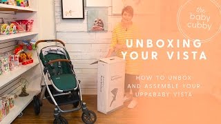 UPPAbaby Vista 2017 Stroller UNBOXING AND ASSEMBLY [upl. by Lennod]