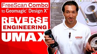 Shining3d FreeScan Combo 3D Scanning for Reverse Engineering in Design X [upl. by Orme390]