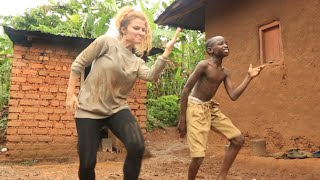 Masaka Kids Africana Dancing Together We Can Behind the Scenes [upl. by Gnut219]