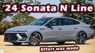 2024 Hyundai Sonata N Line – DM Review  Test Drive [upl. by Lexerd]