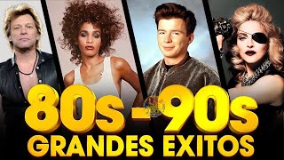 Las Mejores Canciones De Los 80 En Ingles  Clasicos De Los 80s  Mix Tape 80s vídeo con letra [upl. by Blood]