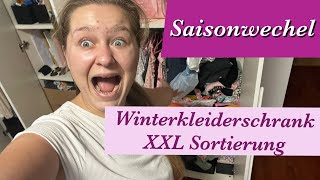 Ausmisten XXL Winterkleiderschrank [upl. by Willie]