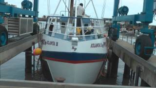 Boat Launch at Bridlington [upl. by Akiwak]