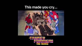 This made you cry The death of Optimus Prime But what of Megatron transformers [upl. by Norramic]