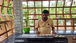 Kanneer Poovinte Kavilil Thalody  Movie Kireedam  Malayalam Movie Song  Keyboard  Music Moments [upl. by Whitney]