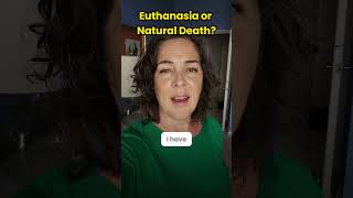 Euthanasia or Natural Death dogcancer Euthanasia EuthanasiaorNaturalDeath [upl. by Hole370]