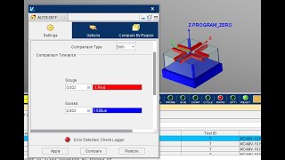 Vericut Auto diff [upl. by Cristin]