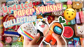 UPDATED PAPER SQUISHY COLLECTION  RATING THEM [upl. by Sonnie]