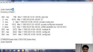 วิธีการ Clear Config CISCO Switch โดย MrJodoi [upl. by Yelnats]