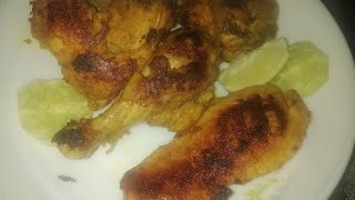 Butter diye gaser chulay chicken BBQ recipe [upl. by Garnes]