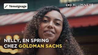 Témoignage AlumnEye  Nelly étudiante à SciencesPo et en Spring chez Goldman Sachs [upl. by Arhat927]