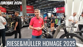 Riese amp Müller Homage5 Komfort EBike 2025  Tretmühle Stuttgart [upl. by Namyaw19]