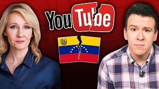 JK Rowling Promotes Fake News YouTuber Loses Scholarship Over Video and Venezuela In Chaos [upl. by Nida262]