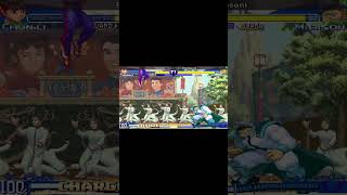 Epic Battle M Bison Overpowers Chun Li in Street Fighter Alpha 3 [upl. by Nnawaj]