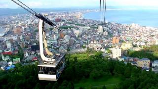 函館山ロープウェイ Mount Hakodate Ropeway Japan [upl. by Spada609]