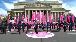 Brunswick High 2024 National Cherry Blossom Festival Parade [upl. by Alexina822]