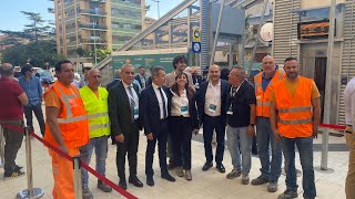 Limprenditore irpino DAgostino consegna la metro di Palermo [upl. by Orna]