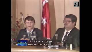 Turgut Özalın Naim Süleymanoğlunun konuşmasını Türkçeden Türkçeye tercüme etmesi [upl. by Ermin167]