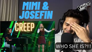 Radiohead  Creep  Mimi amp Josefin  Blind Auditions  The Voice Kids 2019  Reza Reaction [upl. by Nitsreik122]