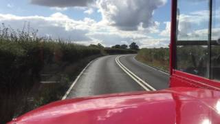 Fast ride on AEC Routemaster RM1 SLT 56 [upl. by Teeter]