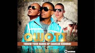 Qwote feat Pitbull amp Lucenzo  Throw Your Hands Up Dancar Kuduro Cover Art [upl. by Blakelee492]