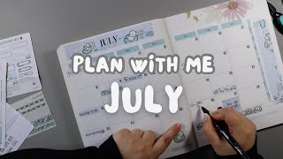 July 2024 Plan with Me ft The Coffee Monsterz Co monthly kit  EC 8x10 Hourly Softbound [upl. by Teena584]