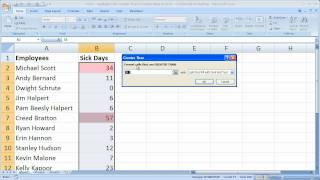 Excel Formatting Tip 6  Highlight Cells Greater Than or Less Than a Certain Value in Excel 2007 [upl. by Yeznil]