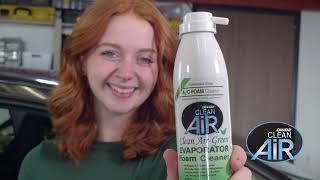 DWD2 Clean Air Green  Plantbased Automotive AC Evaporator Cleaner [upl. by Rania378]