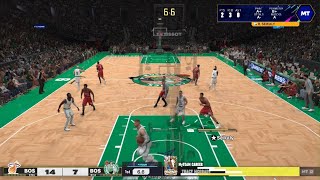 NBA 2k25 Win the game and make 10 three pointers as a team [upl. by Arimak]