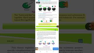 Class 9th biologyEnzymessindh textbook boardpart 2 [upl. by Alderman]