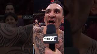 When Max Holloway Called Out Ilia Topuria 🍿 [upl. by Valaria]