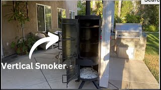 Direct Heat Smoker BuildDIY Smoker [upl. by Shurwood]