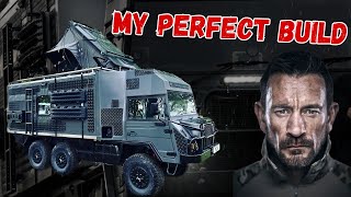 Ollie Ollertons ultimate bug out vehicle build Pinzgauer 6x6 campervan [upl. by Wenonah595]