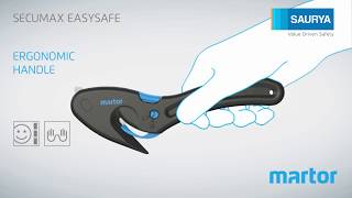 Martor Cutter Secumax Easysafe Model No 121001 by Saurya Safety [upl. by Balas790]