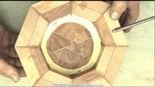 Part 2  Making a segmented bowl [upl. by Aynekat]