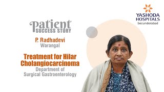 Treatment for Hilar Cholangiocarcinoma  Yashoda Hospitals Hyderabad [upl. by Nevin]