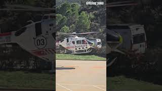 Airbus Helicopter H135 Takeoff aviation flight airbus shorts [upl. by Leah]