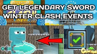 GETTING LEGENDARY SWORD TREASURE BLAST amp LEGENDARY BRANCH  GrowTopia [upl. by Hairem]