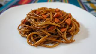 Fideos con Salsa de Soya [upl. by Nedi]