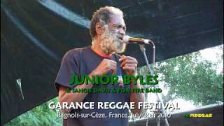 JUNIOR BYLES quotBeat Down Babylonquot Garance Reggae Festival 2010 [upl. by Aivekal]