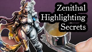 Zenithal Highlighting Secrets My Favorite Tools Tips amp Tricks [upl. by Arihday]