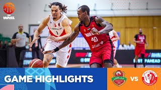 FIBA WASL 2324 West Asia League  SHABAB AL AHLI VS AL SHAMAL  GAME HIGHLIGHTS [upl. by Ardnalak989]