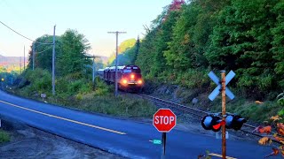 quotAgawa Train through the Fogquot  Highway 556 [upl. by Onibas]