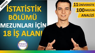 İstatistik Bölümü Mezunları Ne İş Yapar Dersleri  Maaşları  İş Olanakları [upl. by Sower]