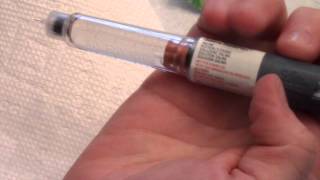 Video 07 Demonstrating the Insulin Pen [upl. by Morey]