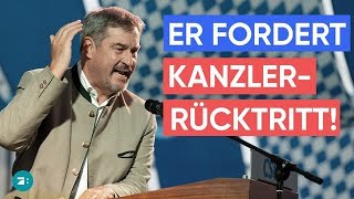 Söder beim Gillamoos zu den OstWahlen quotDas war schon ein Erdbebenquot [upl. by Voccola]