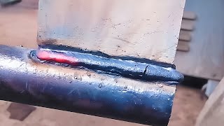 Rarely discussed welding plate on pipe  welding for beginners [upl. by Husch]